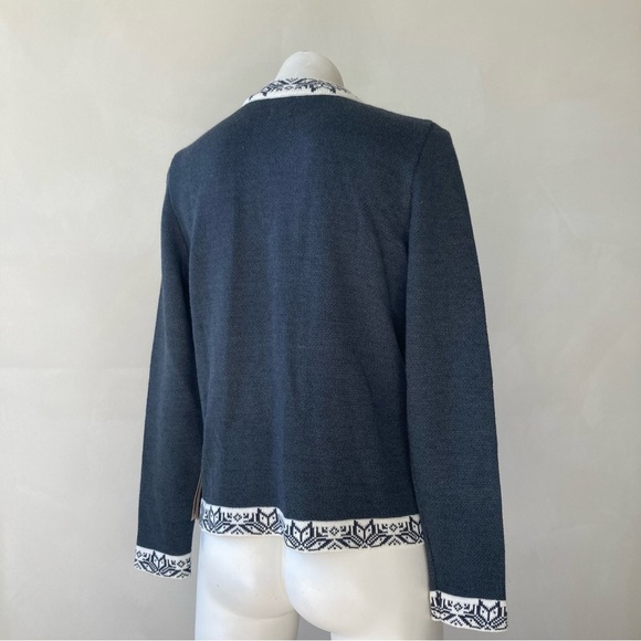 Natural Style | Merino Wool Button Down Cruelty Free Cardigan Sweater - Picture 4 of 8